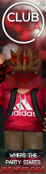 Kariu64's tweet image. Some test ads I did for Club Tesla.