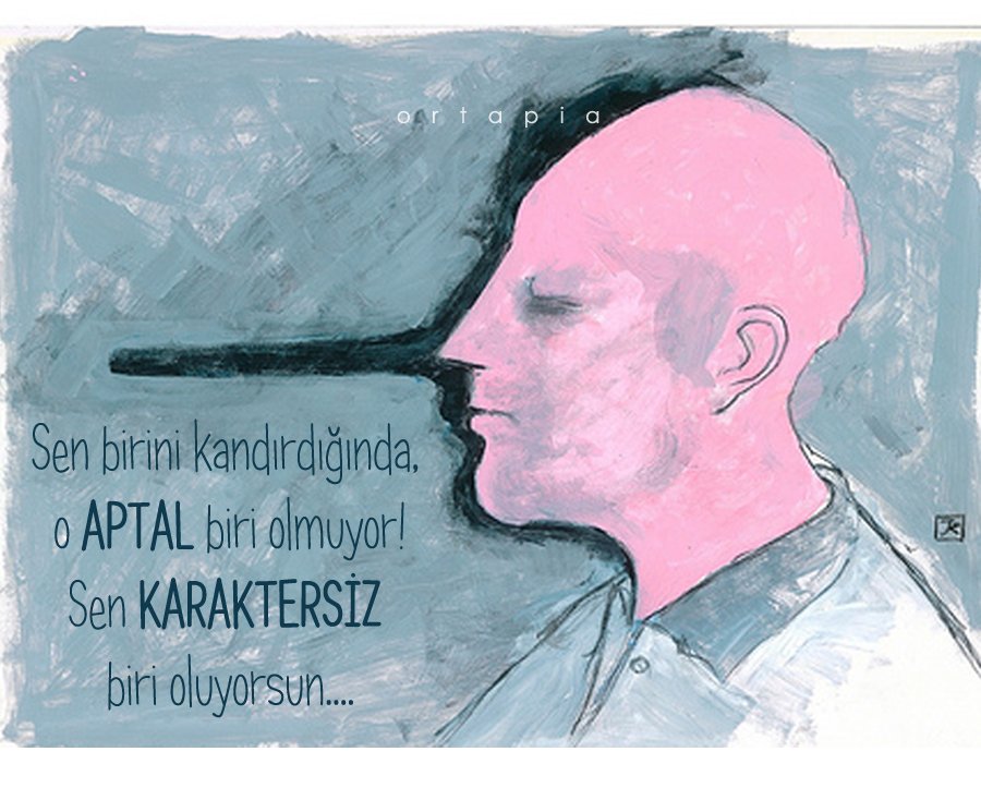 0rtapia's tweet photo. Sen birini kandırdığında, o aptal biri olmuyor! Sen karaktersiz biri oluyorsun... https://t.co/YHo0ApGGz0