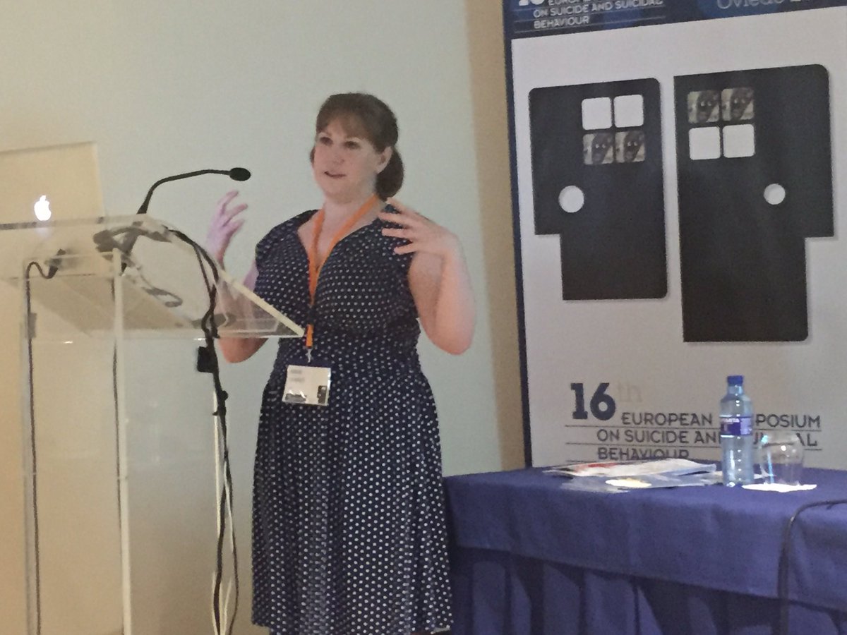 zortea_tiago's tweet photo. Great talks at @ESSSB16 by our colleagues from @OxPsychiatry Galit Geulayov and Anne Ferrey. https://t.co/nkLzbxmvor