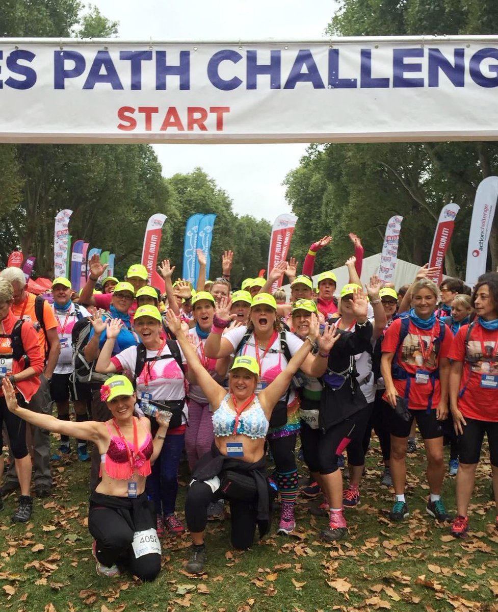 WalktheWalk's tweet image. Here are some our WTW team at their Start Line, raring to take on their 25km, 50km or 100km #goodluck #TPChallenge!