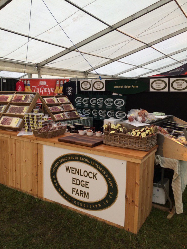 Already to go for another day #LudlowFoodFestival