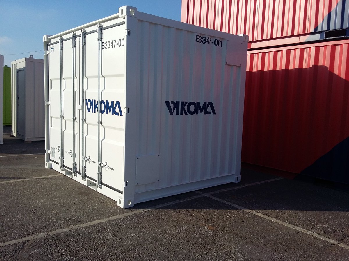 Another Container ready for despatch! 10ft #Container for #Vikoma. bootlecontainers.co.uk #ShippingContainers