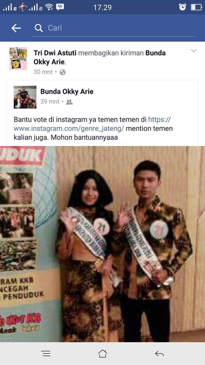 instagram.com/genre_jateng/

<a href="/info_Blora/">INFO BLORA</a>  bantu vote di instagram ya.. perwakilan dumas genre blora nomor 21 ya