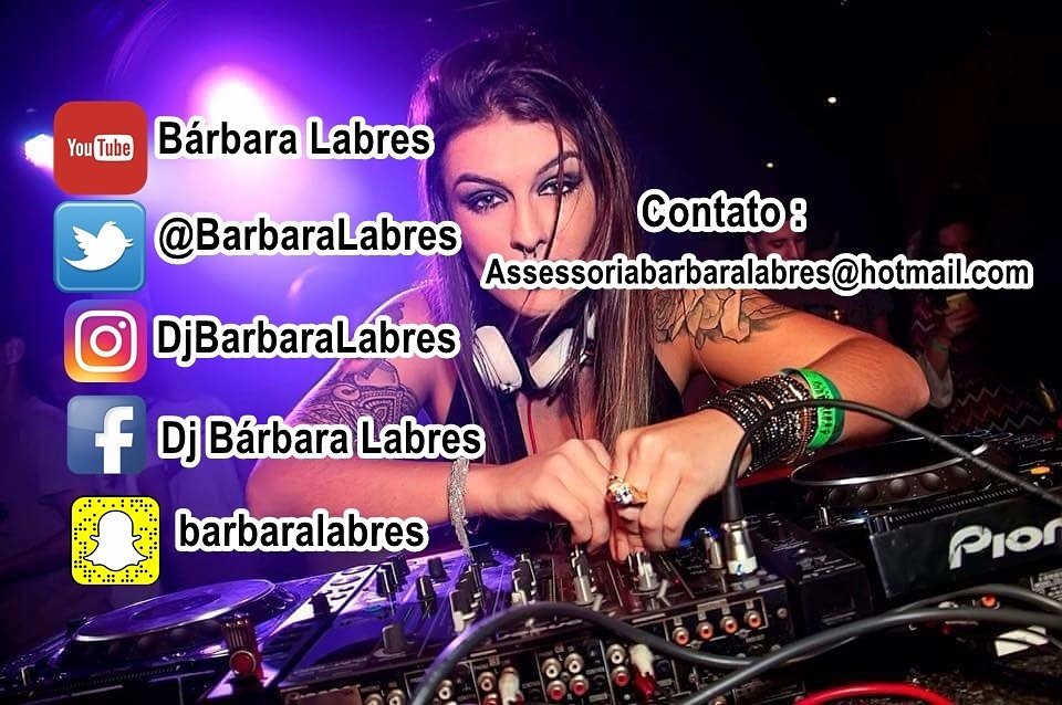 FaBarbaraLabres's tweet image. Redes Sociais e contato para contratações  @BarbaraLabres