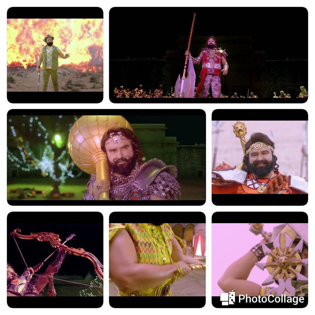 meenakshigarg14's tweet image. Guruji there r many weapons who completed ur mission in #TrailerOfMSGlionHeart
Like sword,mace,Big bhaala, bow&amp;amp;arrow