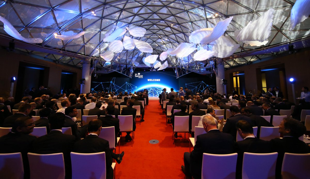 TCS_Europe's tweet photo. CXOs of 130+ firms with €2.4 trillion combined revenues converging in Berlin for #TCSsummit: https://t.co/kYrzJAe9WJ https://t.co/xN7zJY3CoU