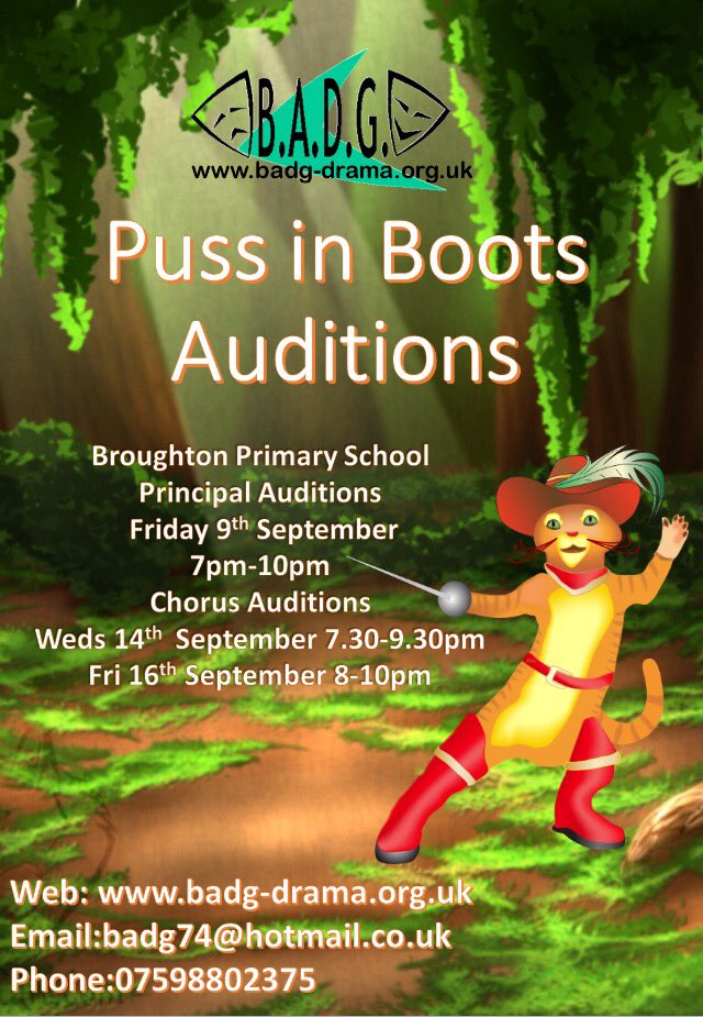 Broughton Drama (@badgdrama) on Twitter photo Auditions tomorrow!!! <a href="/DeeOnDab/">Dee On DAB</a> @youngflintshire <a href="/DramaWales/">Drama Assoc of Wales</a> <a href="/FlintshireChron/">Flintshire Live</a> <a href="/LeaderLivePromo/">The Leader</a> <a href="/BroughtonCP/">Broughton Primary</a> Auditions tomorrow!!! <a href="/DeeOnDab/">Dee On DAB</a> @youngflintshire <a href="/DramaWales/">Drama Assoc of Wales</a> <a href="/FlintshireChron/">Flintshire Live</a> <a href="/LeaderLivePromo/">The Leader</a> <a href="/BroughtonCP/">Broughton Primary</a>