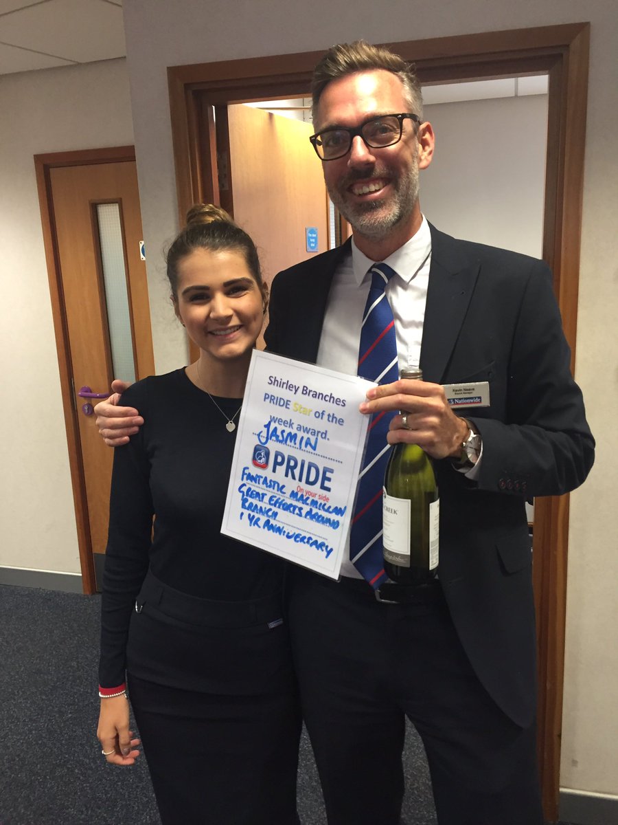 neava27's tweet photo. Congratulations to this weeks Shirley Pride star of the week, Jasmin Buckle!! @SCCNBS @NBSemployees @RBNSouth #pride https://t.co/rrTy3NlZi3