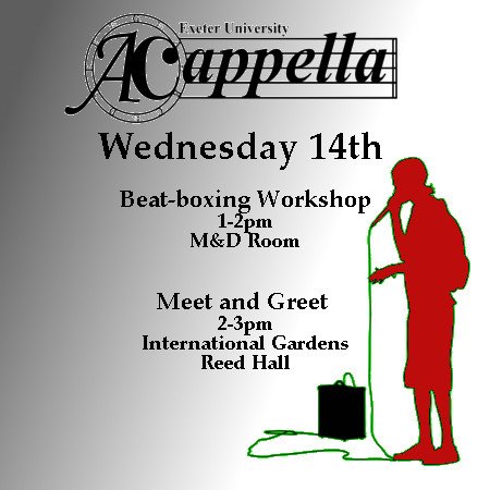 AcaExeter's tweet image. Only 3 days until Freshers' Week and it's time to reveal some of the awesome aca-events we have in store! #excited