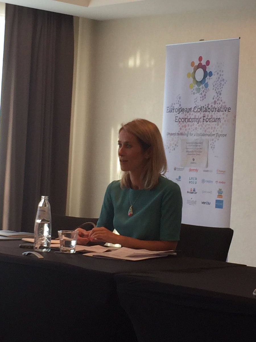 FabianLadda's tweet image. .@kajakallas: Europeans should embrace failure. No risk = no gain #EUCoLab