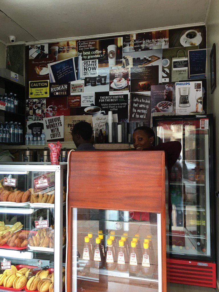 skaheru's tweet image. Capital Cafe, opposite Christ The King church in Kampala, #Uganda! Nice service, good #Ugandan coffee and cheap!