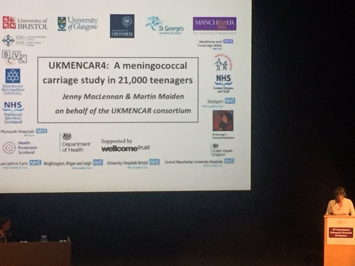 kanny_diallo's tweet photo. Jenny MacLennan presents UKMenCar4 results from a carriage study in 21000 students @IPNC2016 @MaidenLab #ipnc2016 https://t.co/4RlAm3x4ux