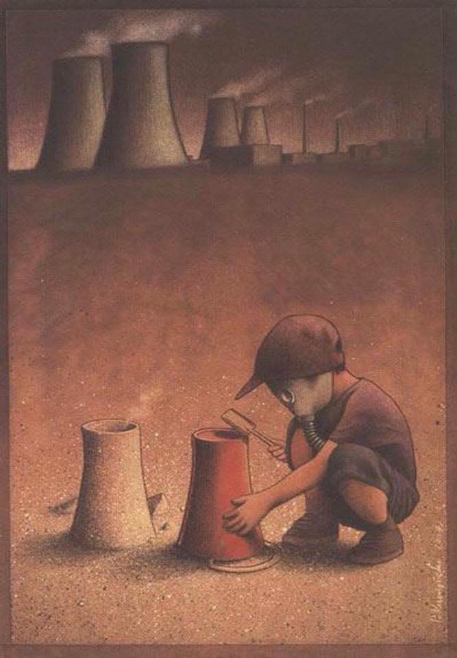 Inquiniamo
Tagliamo alberi
Terra malata
 #inHaiku