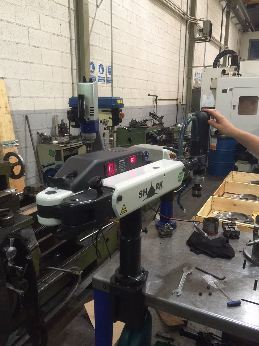 Customer updated up to Roscamat SHARK, M2-M36, VH head, autom.tool lubric., variator speed-depth control. what else?