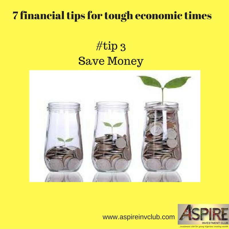 AspireInvClub's tweet photo. Be sure to save enough money for 3-6 months of  expenses. If you can, try to save  to cover your expenses for a year https://t.co/r0VAVtD34i