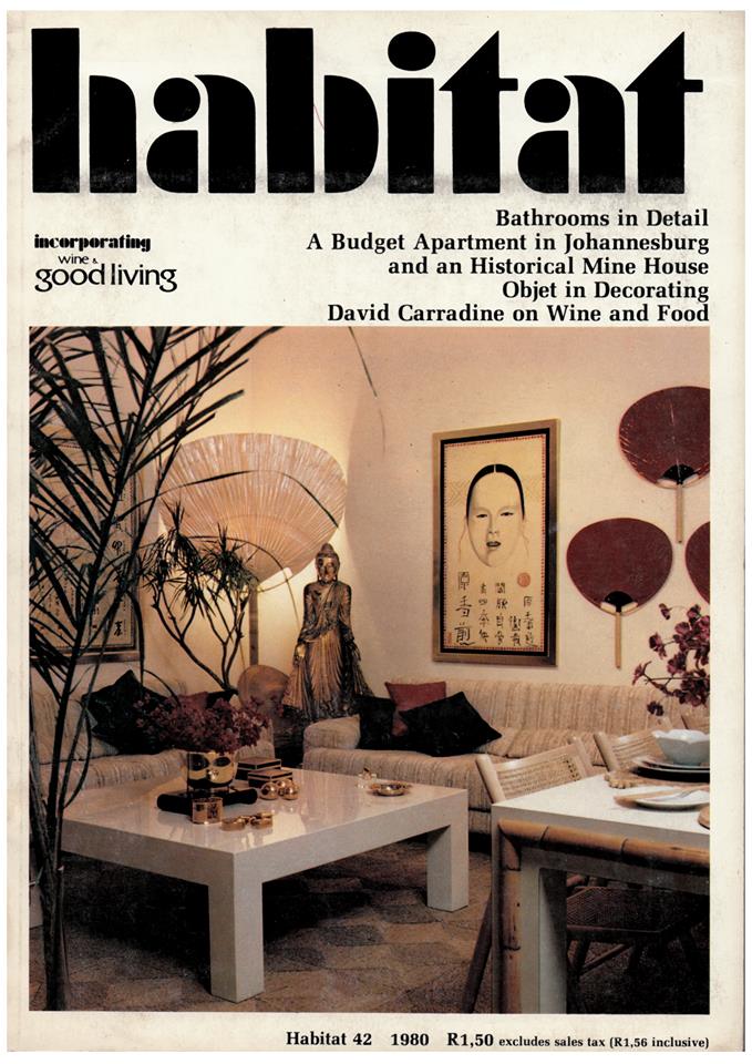 FarrahJoy's tweet image. #TBT @Habitat_Mag_SA #issue42 #published in 1980 and was sold for a whopping R1.56 #design #architecture