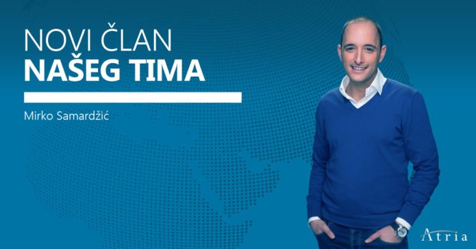 Upoznajte novog člana Atria tima <a href="/Mirkosam/">Mirko Samardzic</a>, Senior HR Consultant.

goo.gl/HpBNsA