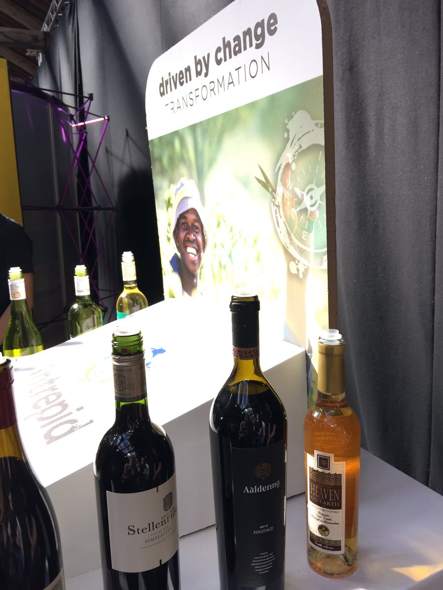 AalderingWines's tweet photo. Show time @IntrepidSAwine - taste the #transformation of #pinotage wines with us #stand89 @finedrinks1 https://t.co/NCTZHtjGyc