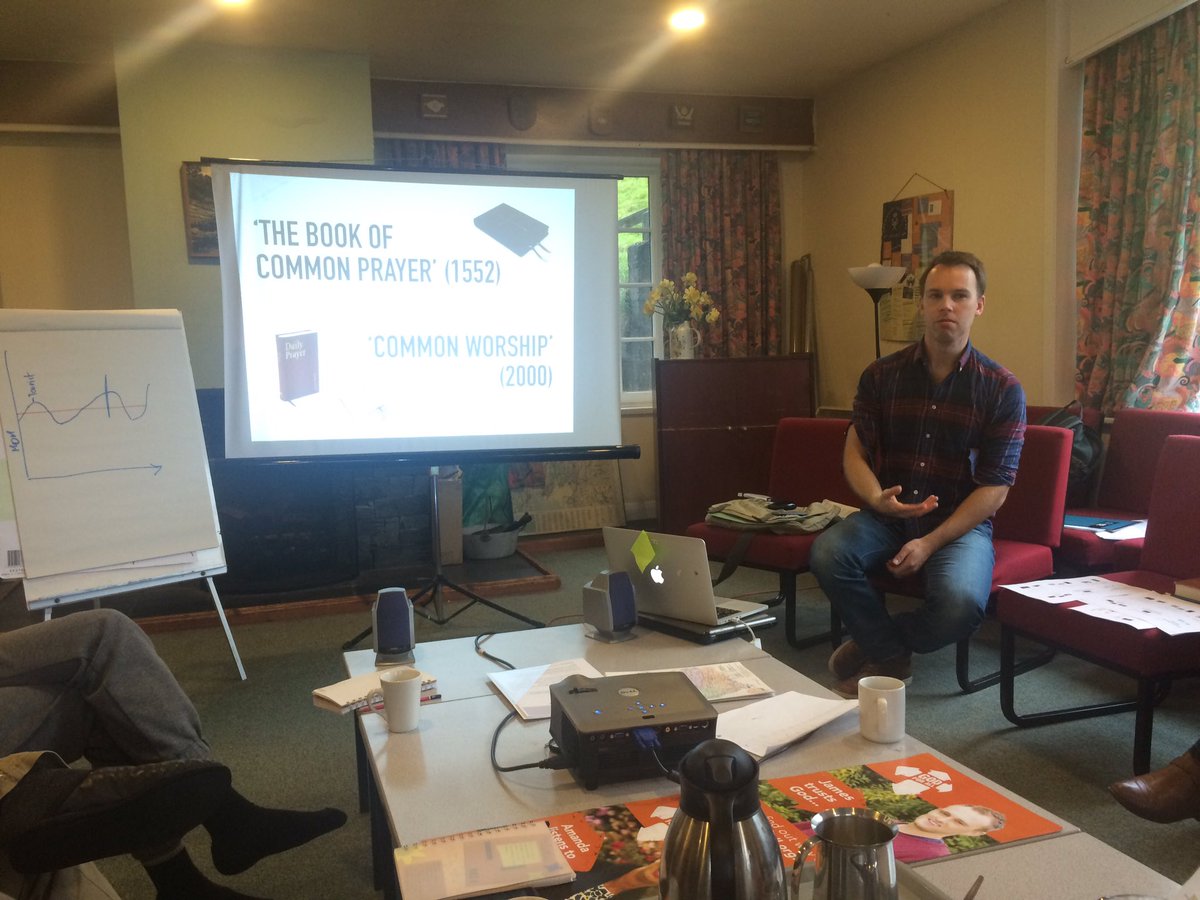 TheNYLP's tweet photo. Robin Ham (@rhamage) doing an amazing job helping us understand CofE's history and worship. #ix12 https://t.co/bNZ8BGwpnQ