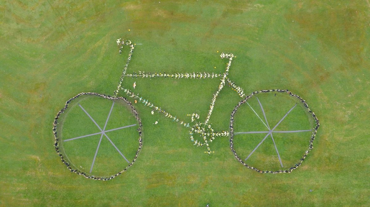 Look what local school children created for <a href="/TourOfBritain/">Lloyds Tour of Britain</a> - well done!
