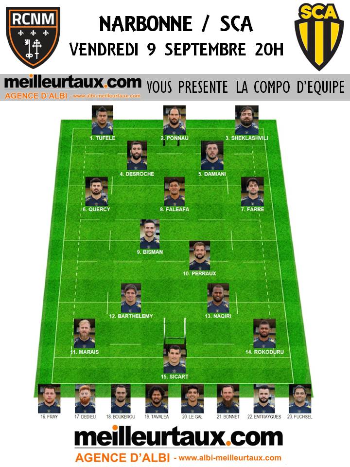 SCA_OFFICIEL's tweet photo. #COMPO Retrouvez la compo pour #RCNMSCA ! 
Coup d'envoi demain à 20h00 ! #SCAMANIA https://t.co/22wxX4o2qW