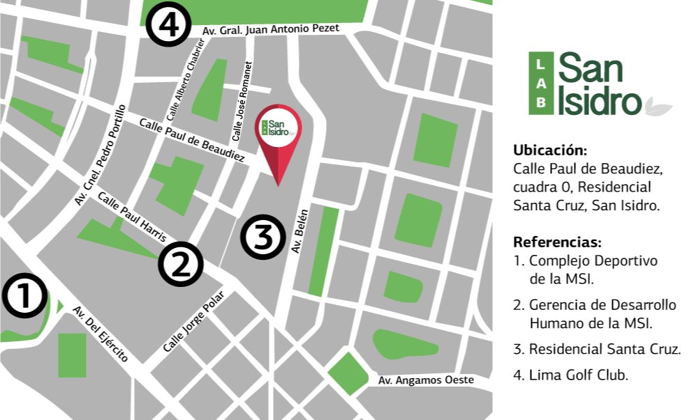 mozillaperu's tweet photo. ¿VAS AL #MozMeetup: Experiencias de Desarrollo Web? Aquí el mapa del @LABSanIsidro https://t.co/q5wA5E1IJ7 https://t.co/viKBCm8KnT