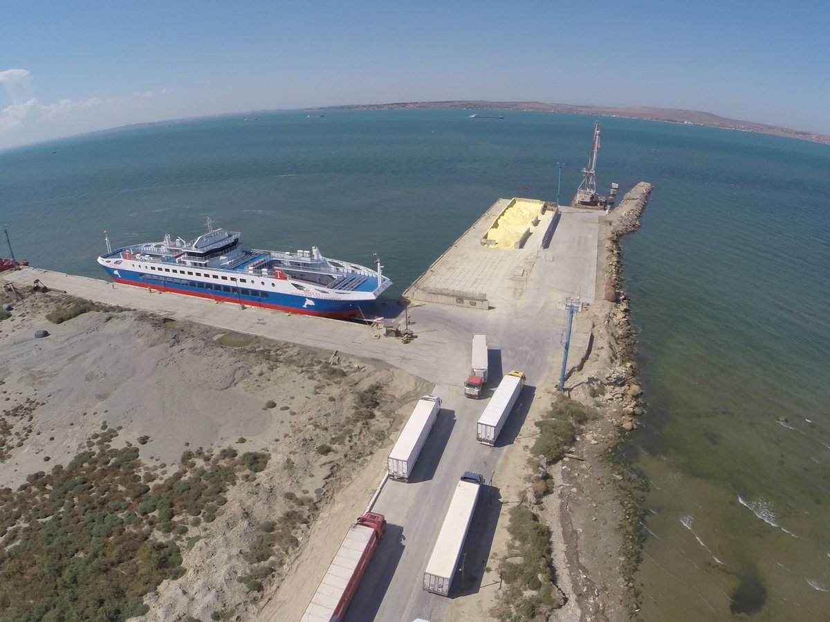 Tamozhenny post Morskoy port Kavkaz, harbour, port, Krasnodar Territory, Temryuk