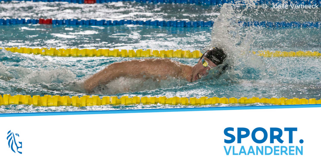 SportVlaanderen's tweet photo. Als 1ste duikt Yannick Vandeput vandaag het Olympisch bad in. Schreeuw hem naar de finale! #BEParalympics #Parantee https://t.co/Ixze0HRxSh