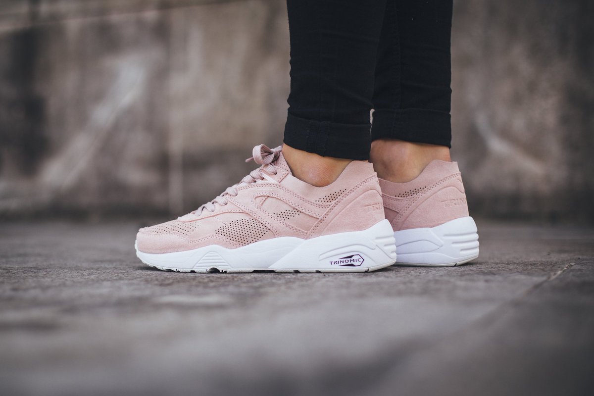 puma trinomic r698 winterized rose