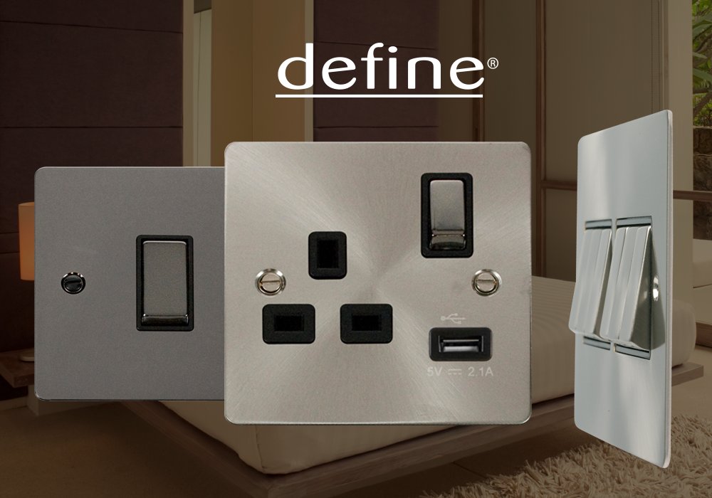 The Define flat plate range is available in 5 different decorative plate finishes
mvnt.us/m298629
