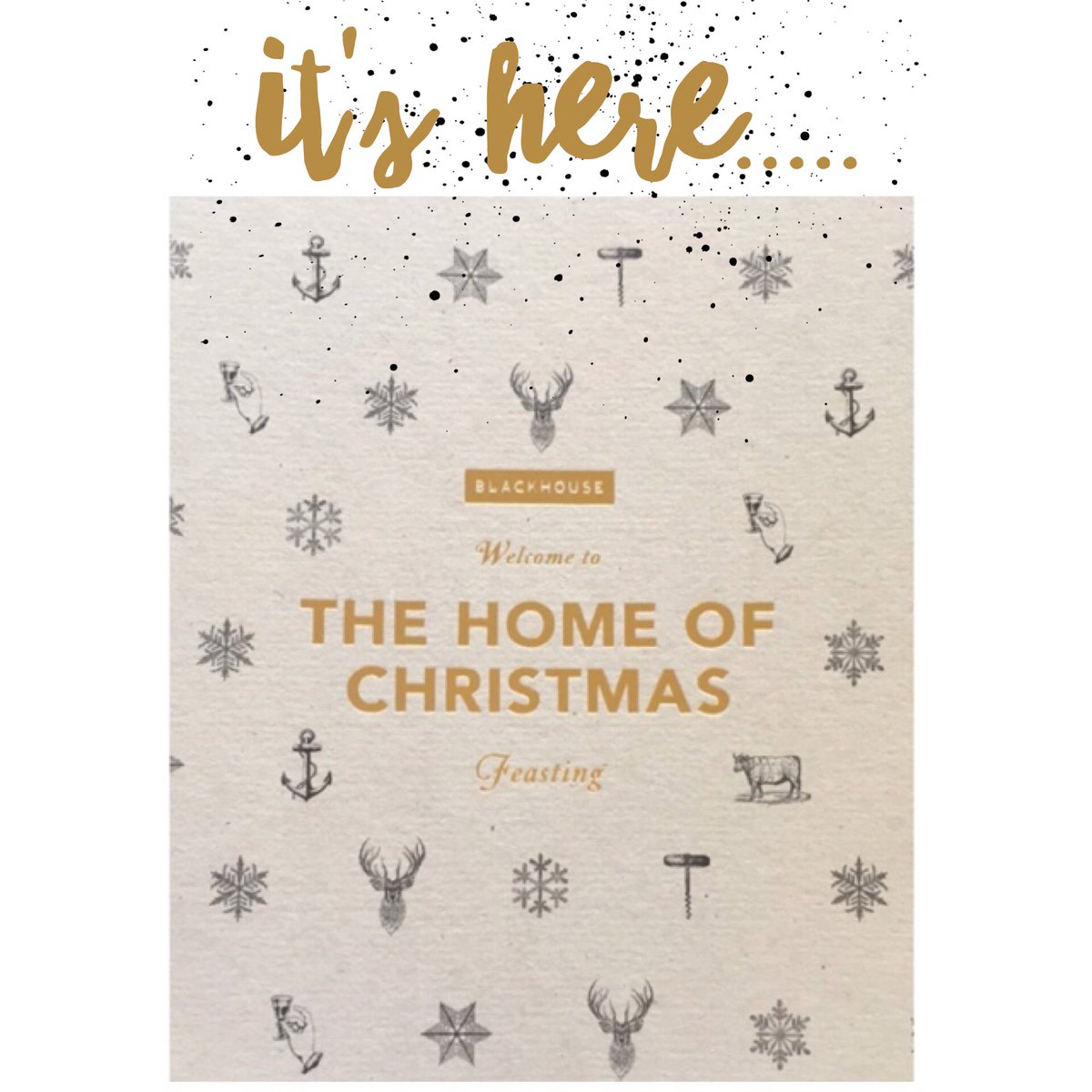 Our official 2016 Christmas menu is here..
Come get one or email us to get a copy ☃🍴
#Christmas #Chester #Blackhouse