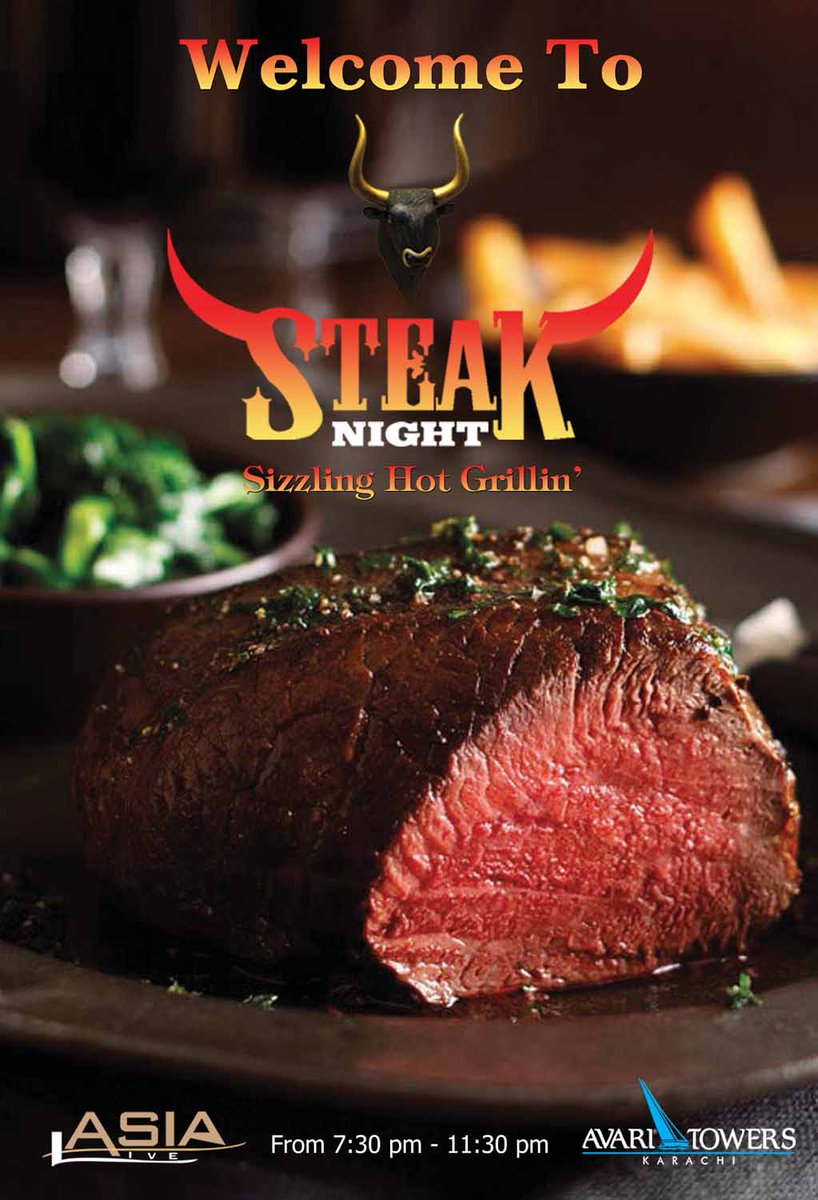 asialive_at's tweet photo. Savor our juicy, flavoursome #steaks at the #Asialive restaurant every Friday Night at #Avaritowerskhi https://t.co/HGgUo8HRMQ