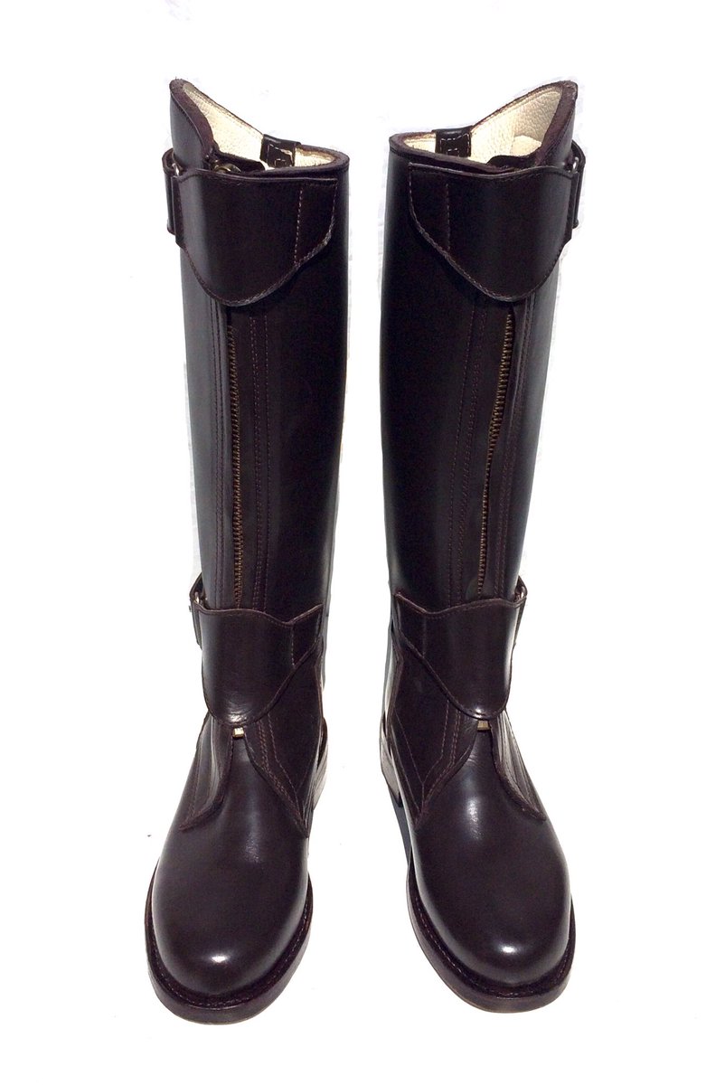 usgladiators's tweet image. Front Zipper #Polo Boots