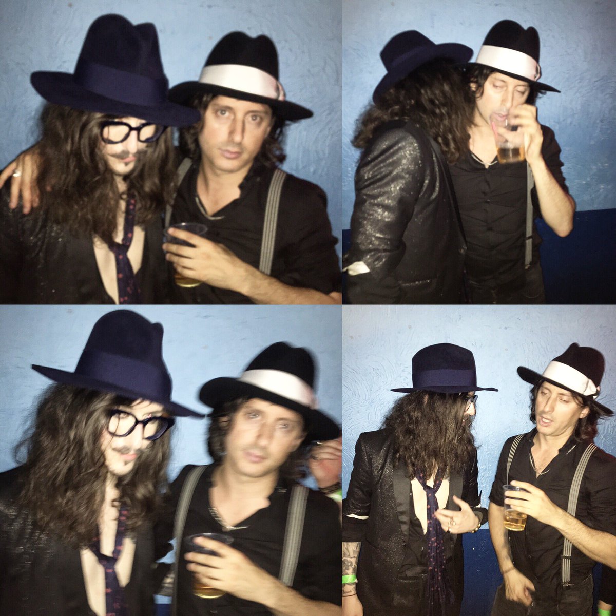 joshuakanebespk's tweet image. A couple of mad hatters talking all things Langtry. @carlbaratmusic and I post Libertines #carlbarat #timeforheros