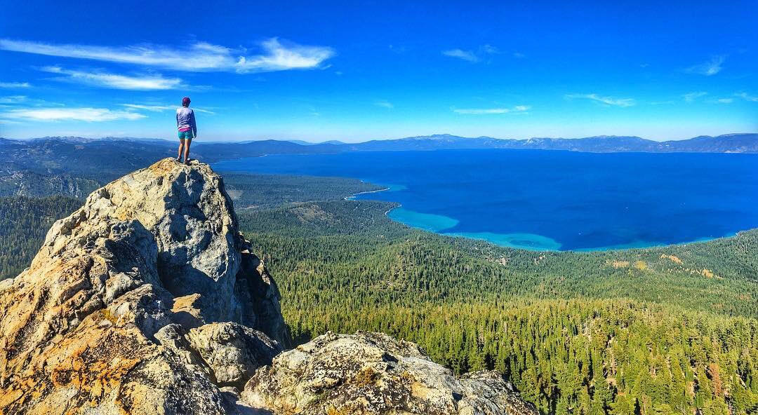 Gain a new perspective during your #Adventurette. 💋 

📷: IG user @sara_loves_nature. 

#tahoesouth #visitcalifornia