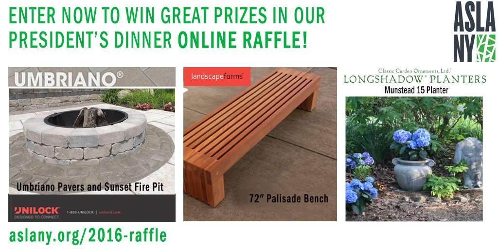Support a great cause AND win cool prizes! lnkd.in/ebE6RBW by <a href="/sprout5/">Sprout</a> on <a href="/LinkedIn/">LinkedIn</a> <a href="/asla_ny/">New York ASLA</a> #landarch