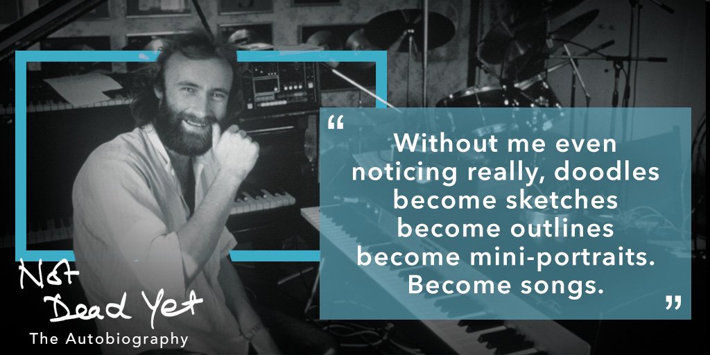 Not Dead Yet includes Phil’s memories of writing In The Air Tonight. Pre-order your copy at philcollins.com