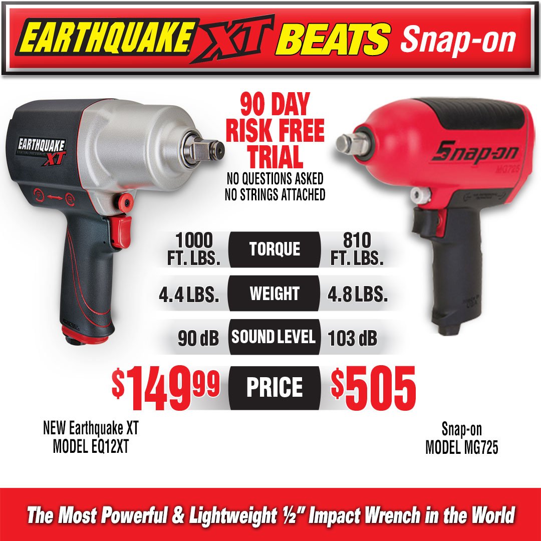 Harbor Freight Tools on Twitter "Earthquake XT is the Most Powerful