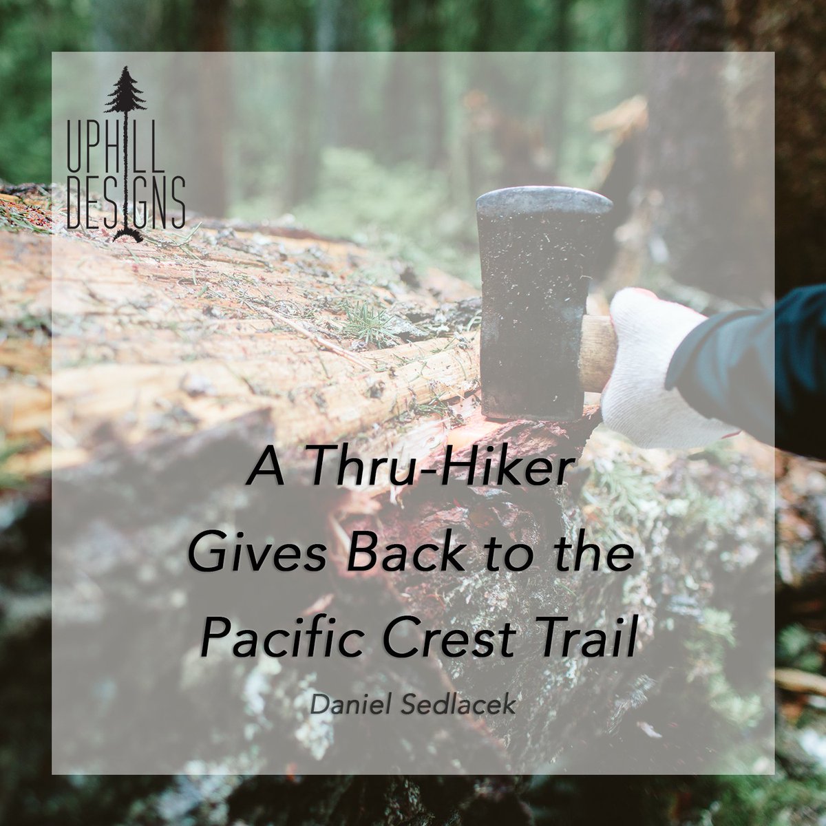 Read Dan’s blog about our day of trail maintenance this summer. #ModernAdventurer #UphillDesigns