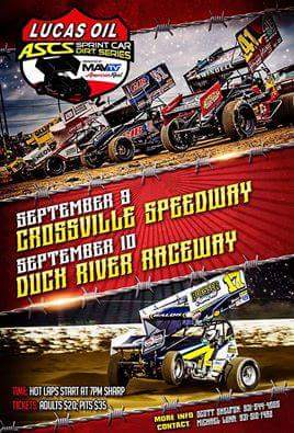 Saturday night race fans we bring you the @LucasOilASCS Sprint Cars