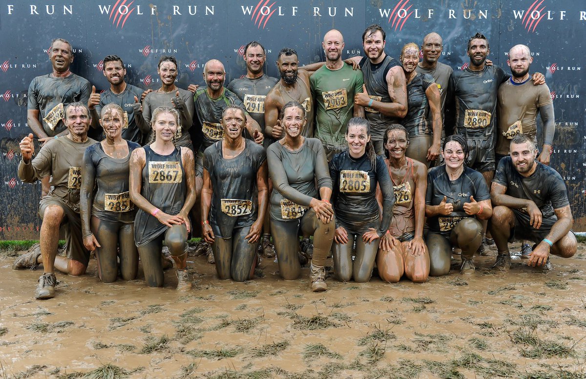 Summit__Medical's tweet image. This is how we do exercise for good orthopaedic health at OrthoD....well sort of #wolfrun2016 @wolfrun #teamfitness