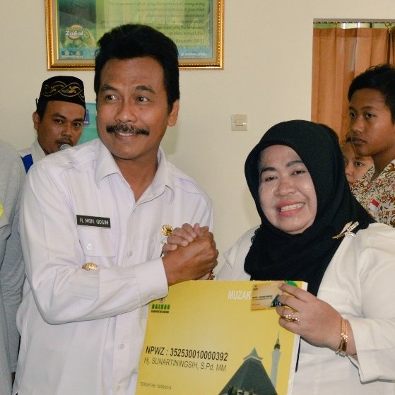 Sosialisasi Muzaki Corner oleh Bp Wabup Gresik