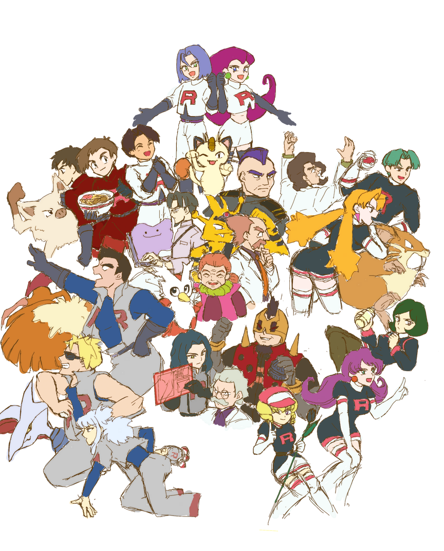 8010_kan's tweet photo. アニメロケット団に愛をぶつけたいよ～～ https://t.co/RHMTMScHHN