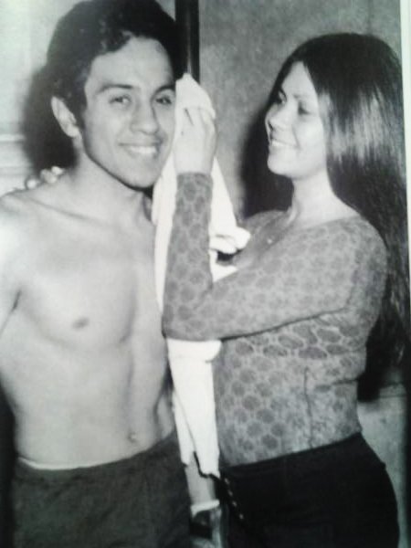 FisticStriker's tweet image. Hall of fame boxing champion Bobby Chacon reunited with Valerie