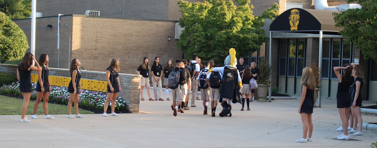 Saint John Vianney High School (@sjvhs) on Twitter photo A great way to start your SJVHS career is to have the SJV Lancer take you under his arm and walk you in! <a href="/SJVSA/">SJV Activities</a> A great way to start your SJVHS career is to have the SJV Lancer take you under his arm and walk you in! <a href="/SJVSA/">SJV Activities</a>