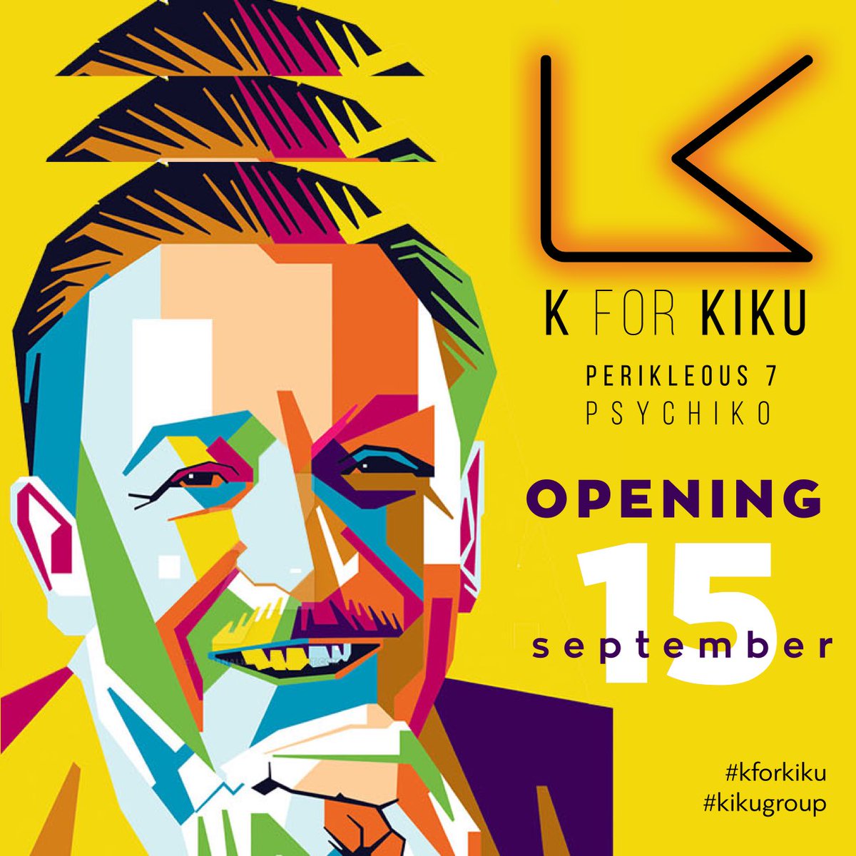 A_giorgos's tweet photo. K for Kiku at Psychiko... Opening 15 September... #kforkiku #kiku #nikkei #japanese https://t.co/lNJL2dixHp