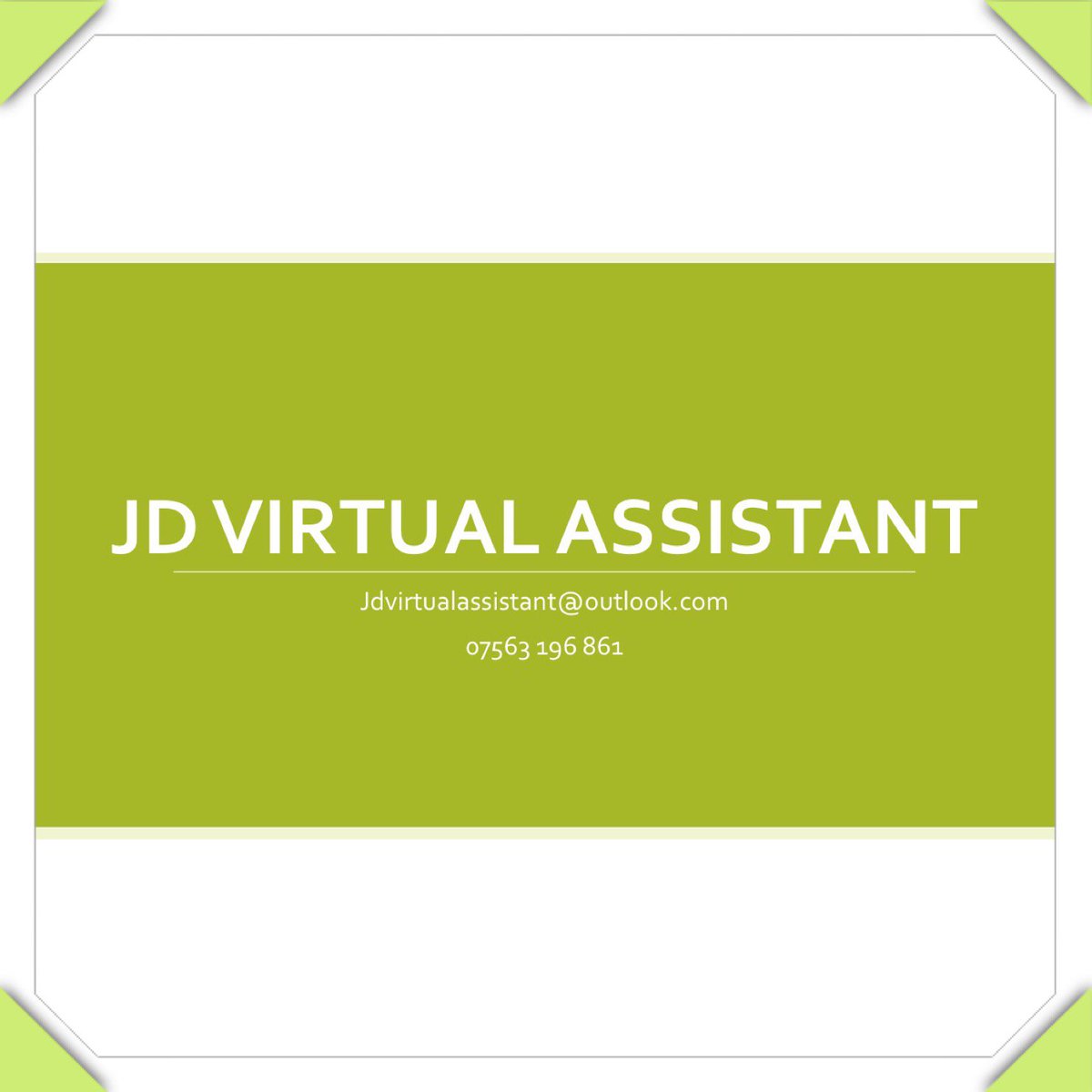 AssistantJd's tweet image. #JDVirtualAssistant
