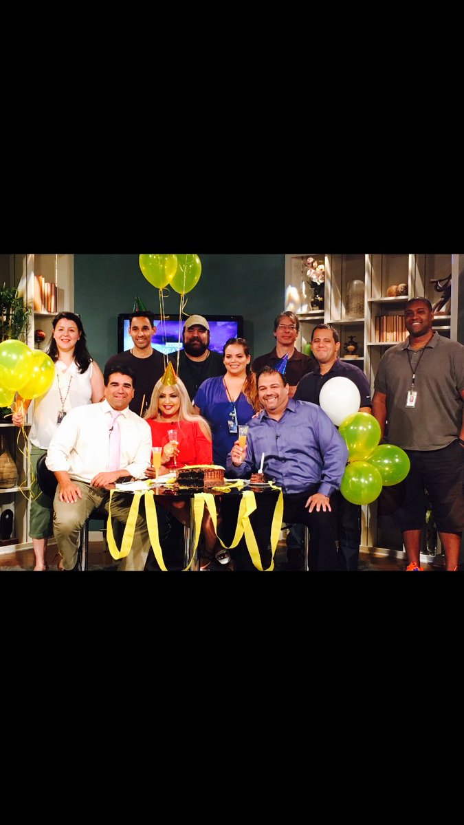 TheBridgetSmith's tweet photo. Happy birthday @GreatDaySA ! You look marvelous for 13 🎉🎂🎁🎊🎉 https://t.co/csAHAhsVHa