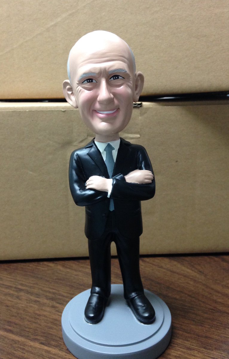 RedRiverUPSers's tweet photo. Congrats, @Nothingman58 & @SeandolynVIP for winning a bobble head Jim in our #lookingfinefor109 contest. #UPSers https://t.co/OD625yt49g