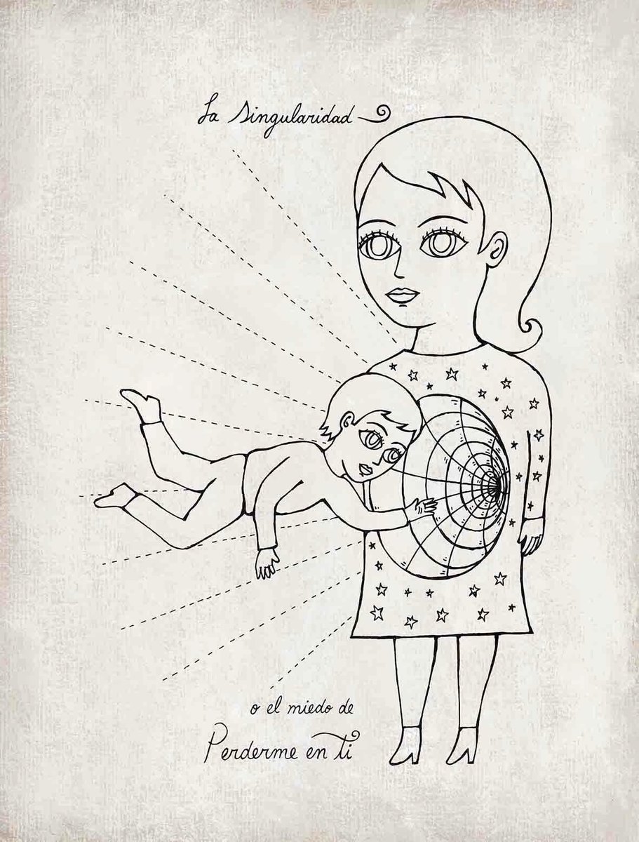 FitoEspinosa's tweet photo. La singularidad gravitacional https://t.co/73HsBiQOTE
